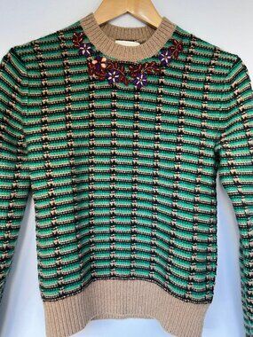 Eric Bompard Paris cashmere and wool sweater